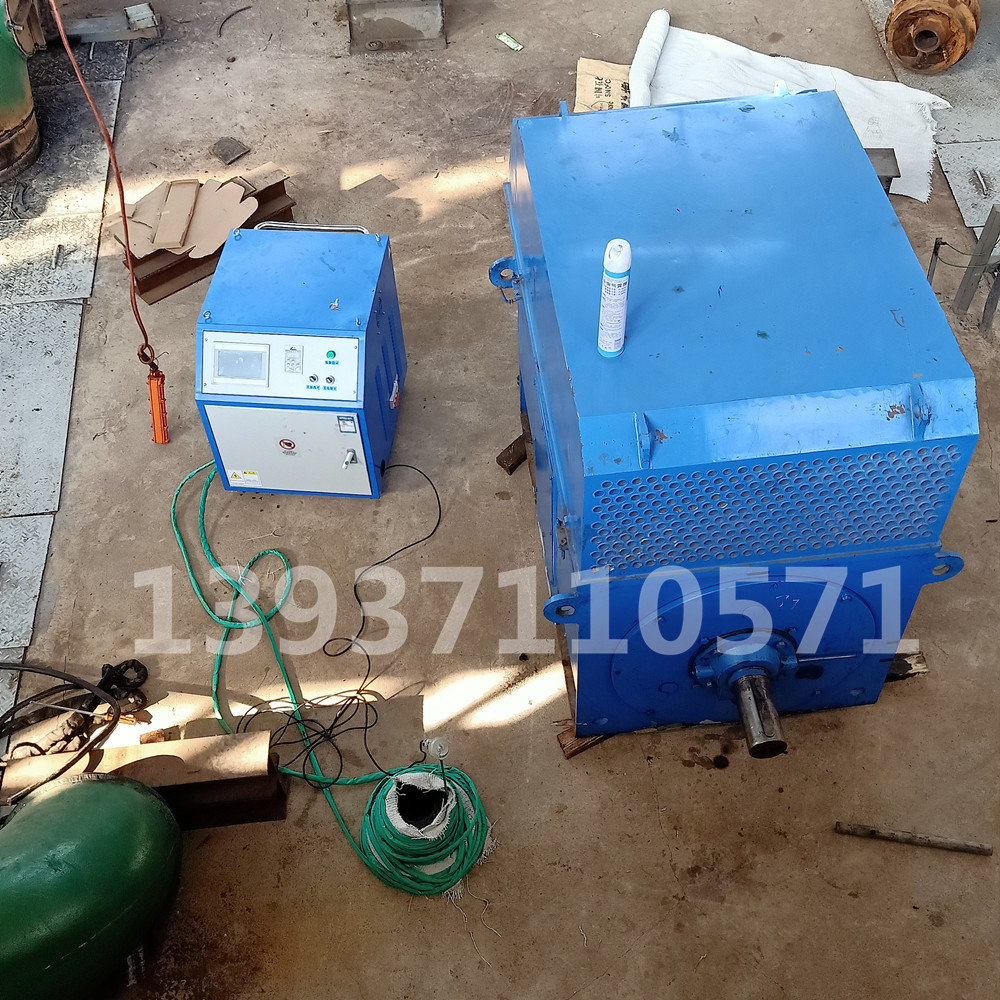 DSGP-50型風(fēng)冷加熱設(shè)備對(duì)300mm直徑聯(lián)軸器熱裝_副本